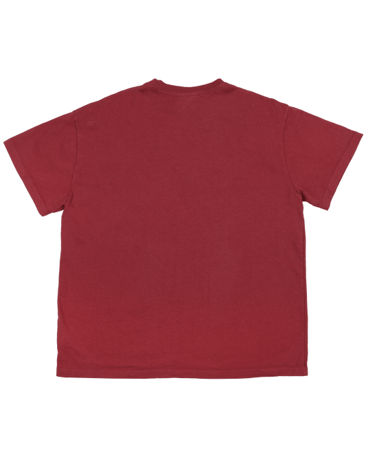 Online Ceramics Plains -  Burgundy Tee