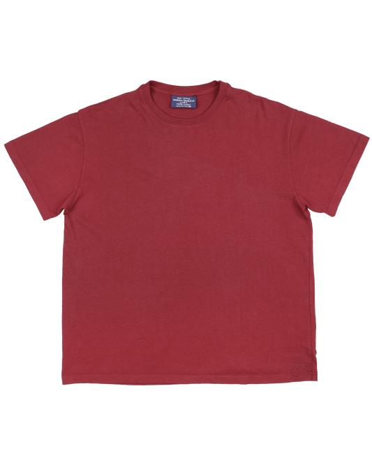 Online Ceramics Plains -  Burgundy Tee