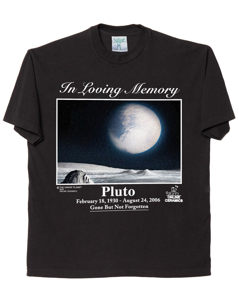 Pluto - Black Tee