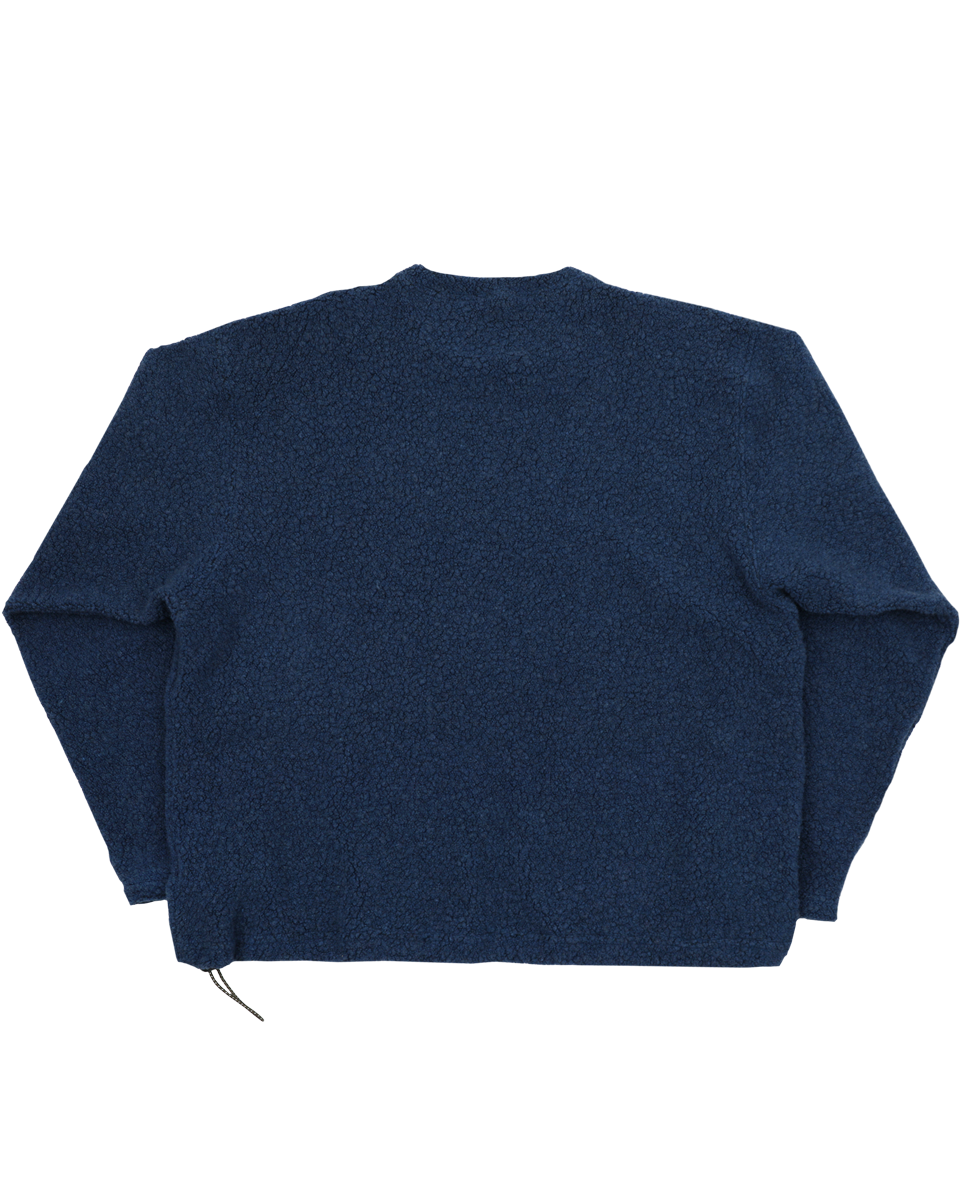 Slate Blue - Recycled Wool Pullover