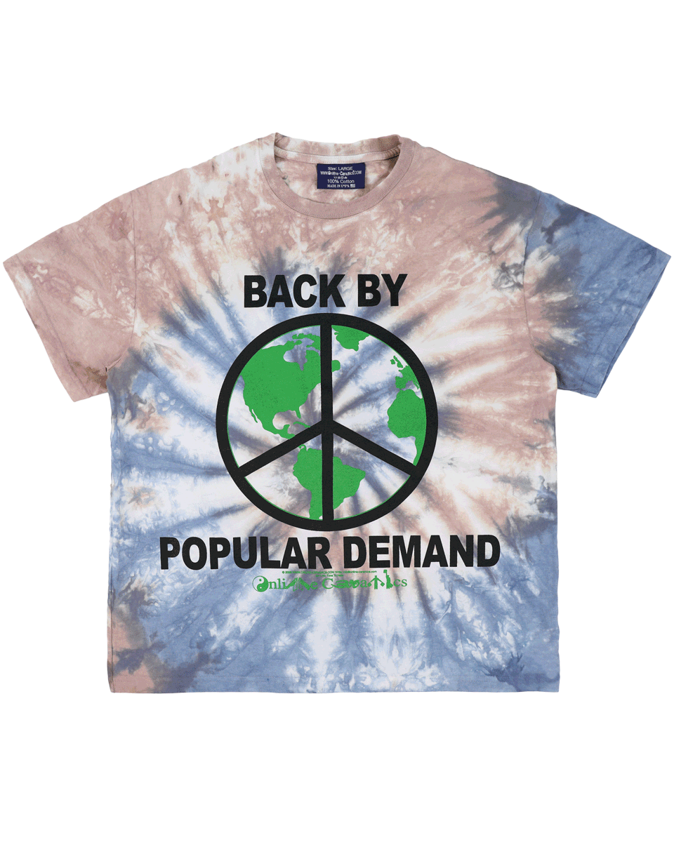 Online Ceramics Back By Popular Demand Tie Dye Tee — T-Shirts on Top Shelf