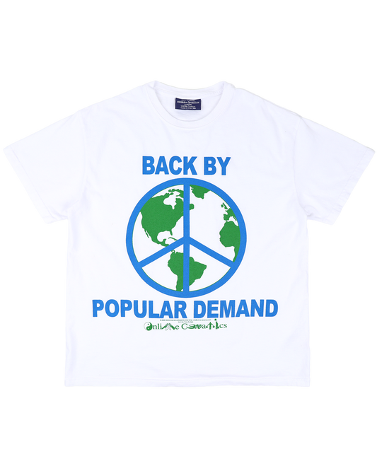 Back By Popular Demand - White Tee