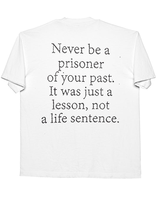 Just A Lesson - White Tee