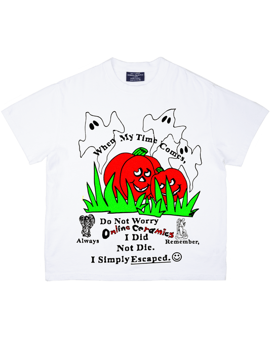 When My Time Comes - White Tee