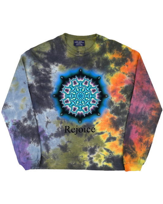 Rejoice - Tie Dye Long Sleeve Tee