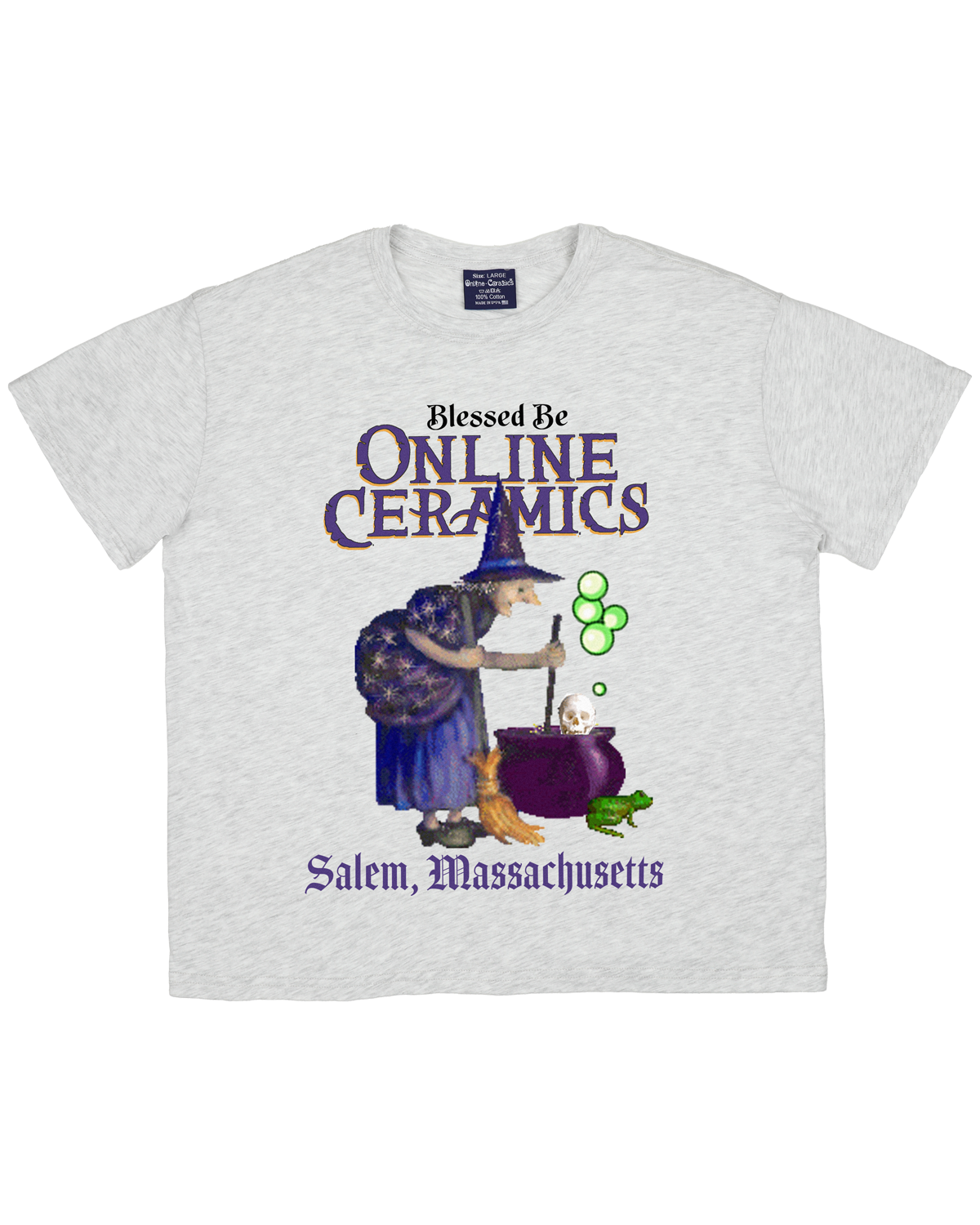 Witches Garden - Heather Grey Tee