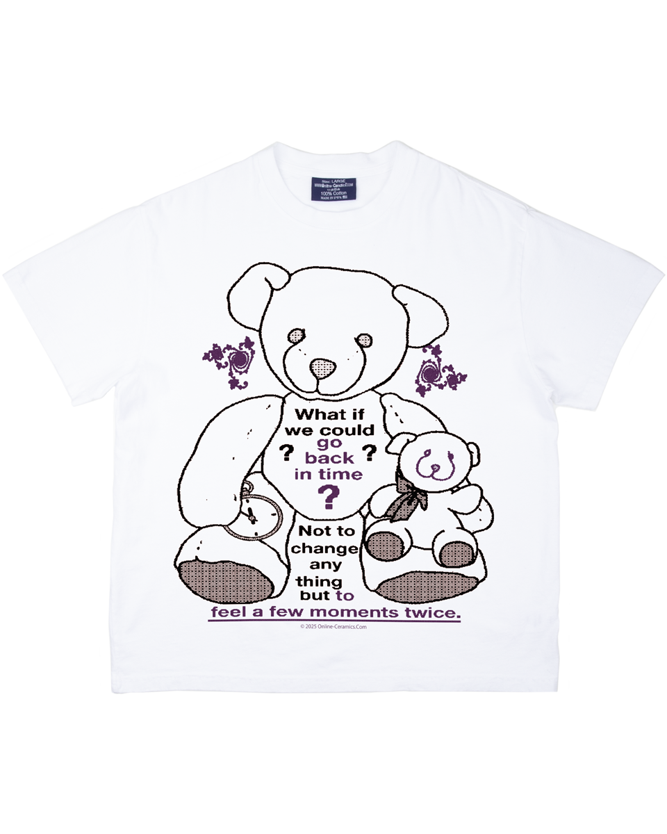 Back in Time - White Tee