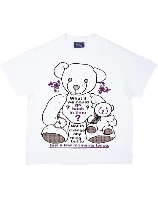 Back in Time - White Tee