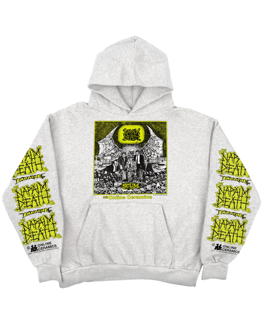 Scum - Heather Grey Hoodie