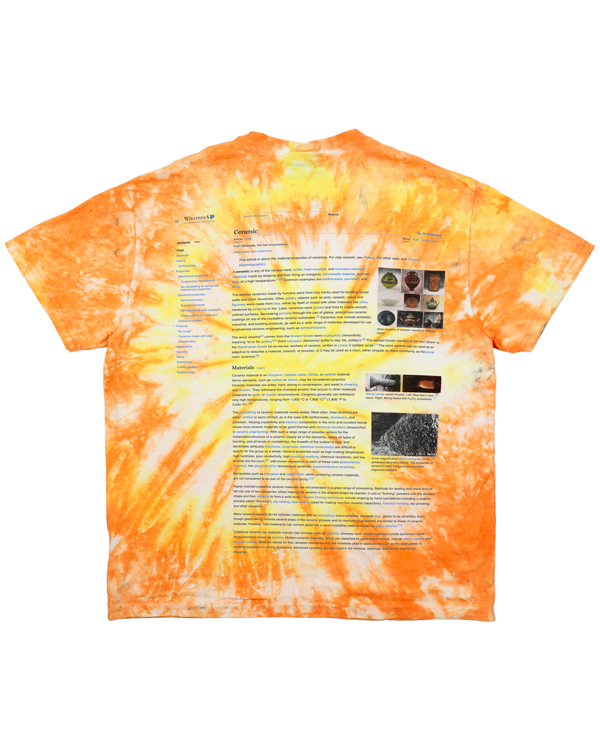 Online and Offline Ceramic - Tie Dye Tee