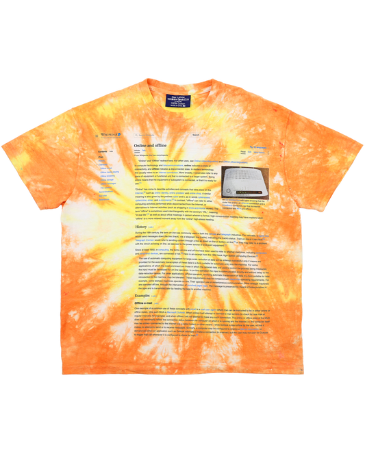 Online and Offline Ceramic - Tie Dye Tee