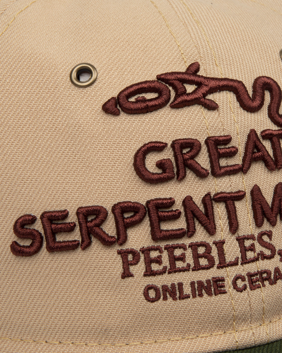 Great Serpent Mound - Beige New Era Hat