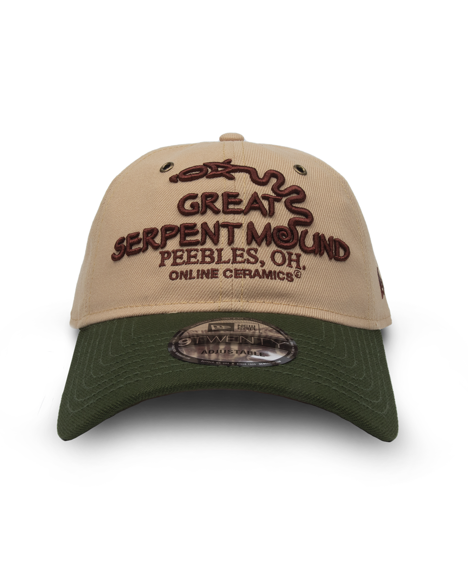 Great Serpent Mound - Beige New Era Hat
