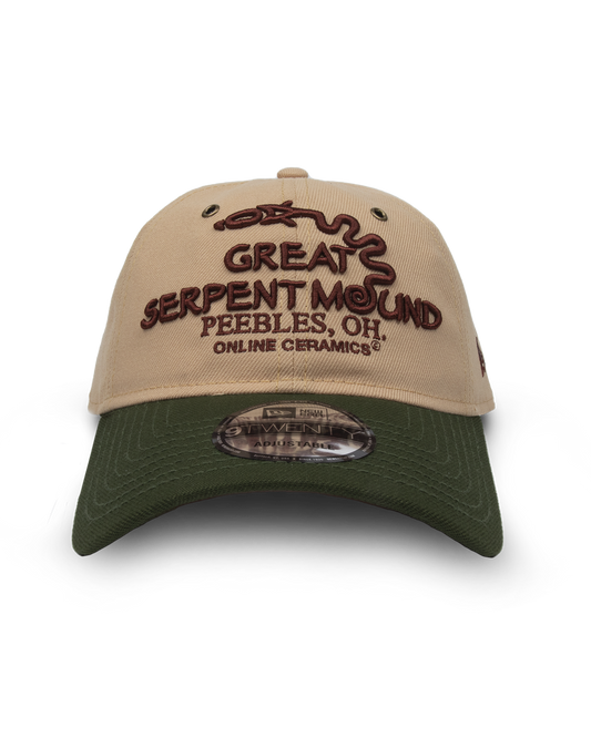 Great Serpent Mound - Beige New Era Hat