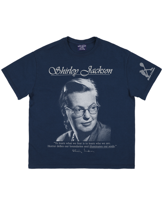 Shirley Jackson Novels - Dark Blue Tee