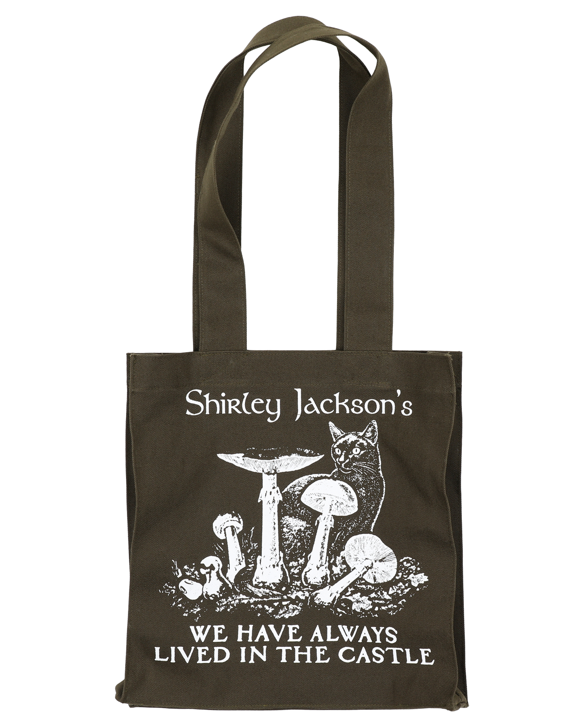 We Have Always Lived in Castles - Green Tote