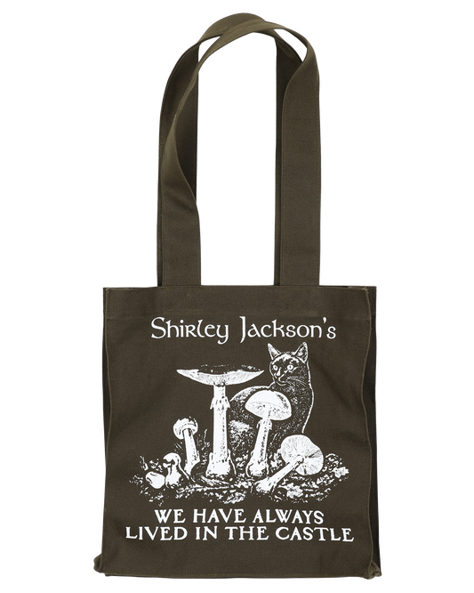 We Have Always Lived in Castles - Green Tote