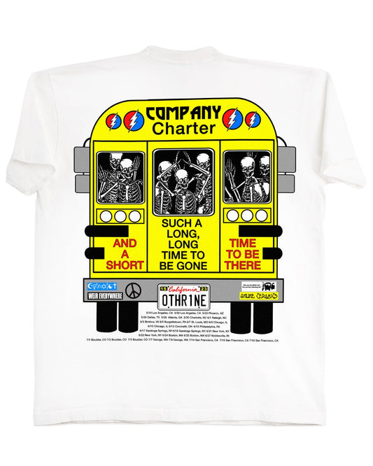 So Many Roads - White Tee