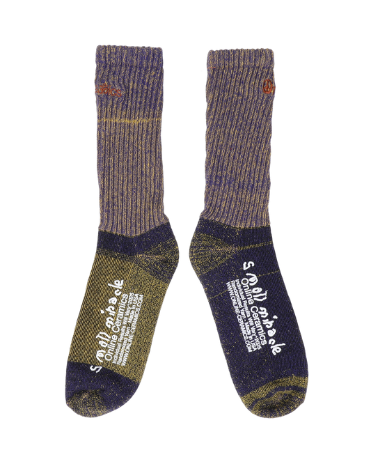 Purple Blue "Matching" Socks