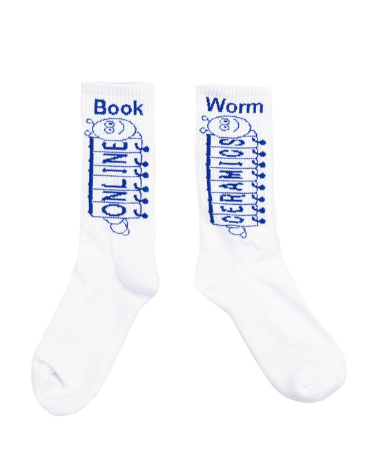 Bookworm - White Socks