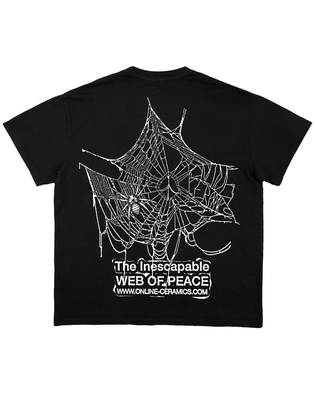 The Inescapable Web of Peace - Black Tee