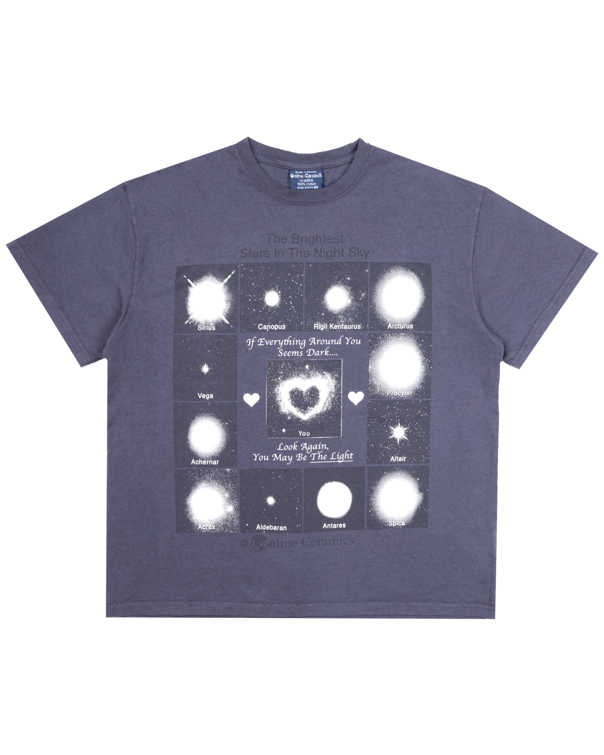 The Light - Purple Tee
