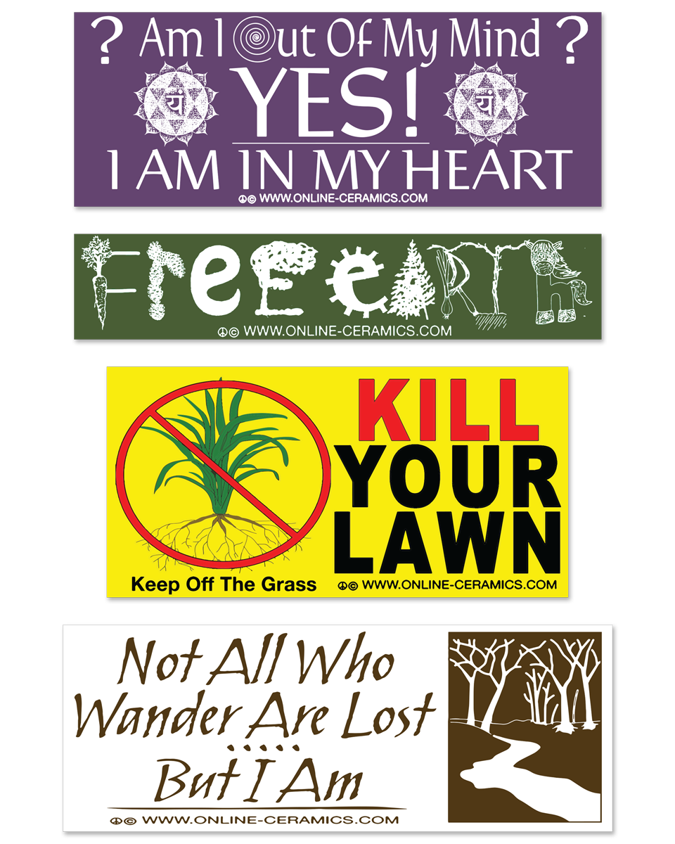 Summer 2025 Bumper Stickers