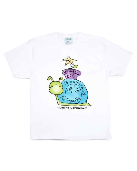 Thinking Of You - White Tee