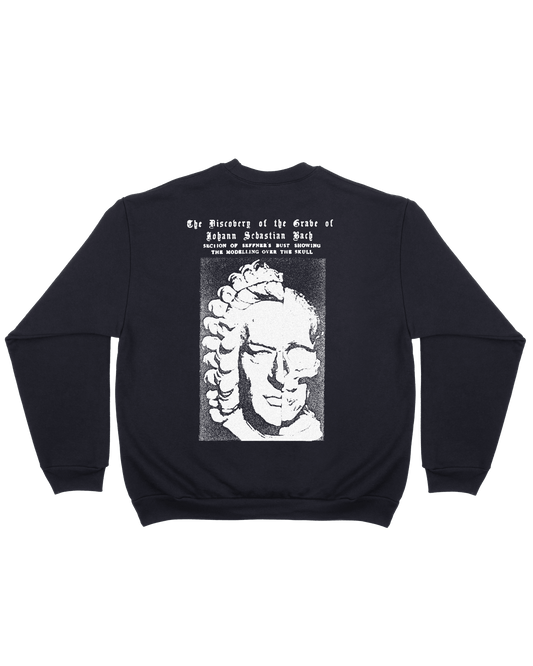 The Exhumation Of Johann Sebastian Bach - Navy Fleece Crewneck