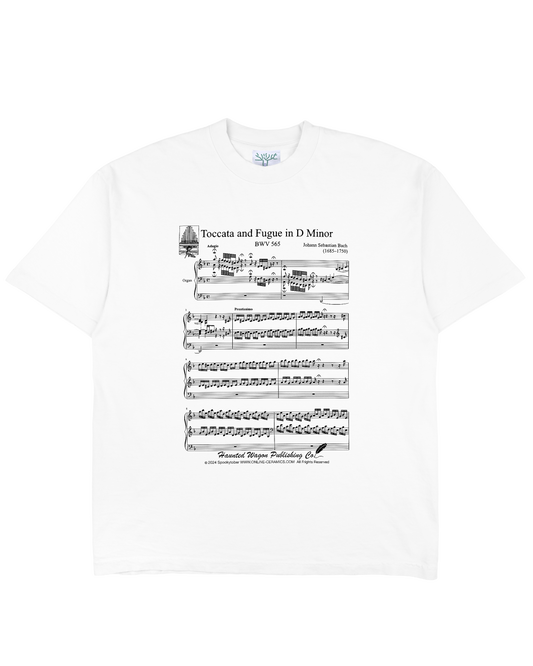 The Exhumation Of Johann Sebastian Bach - White Tee