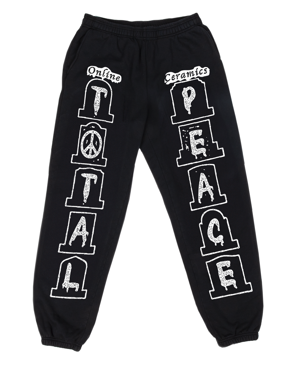 Total Peace - Black Sweatpants