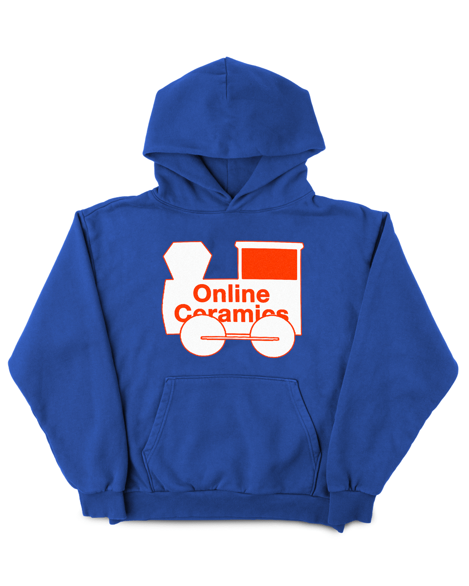 online ceramicsパーカー Conductor - Blue Hoodie – Online Ceramics