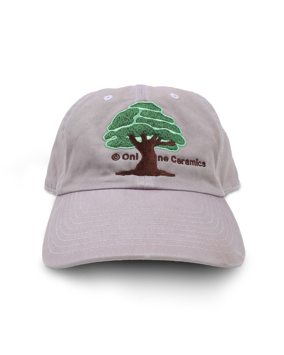 Tree Hat - Hand Dyed Tan Hat