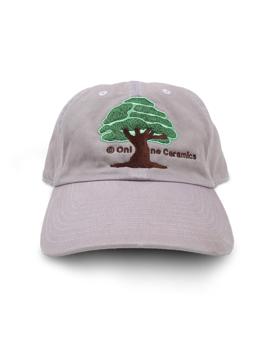 Tree Hat - Hand Dyed Tan Hat