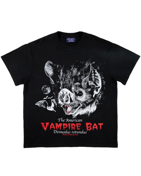 Vampire Bat - Black Tee