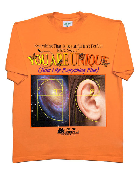 You Are Unique - Orange Tee