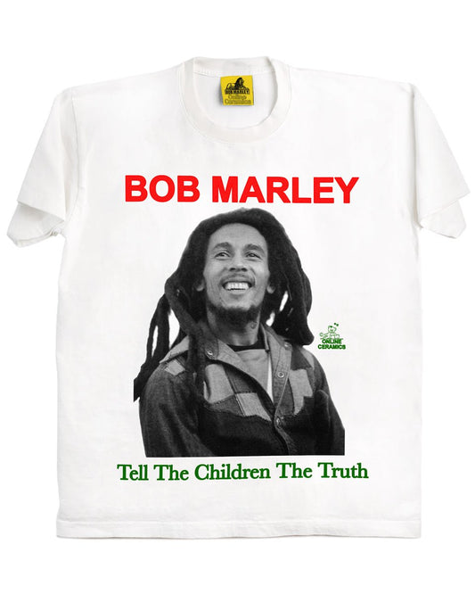 "Tell The Children" - White Tee