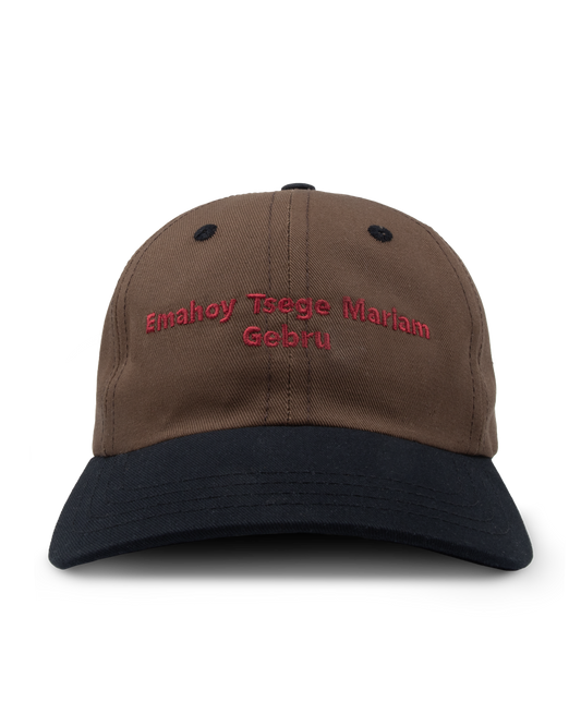 Emahoy Tsege Mariam Gebru - Tan and Black Hat