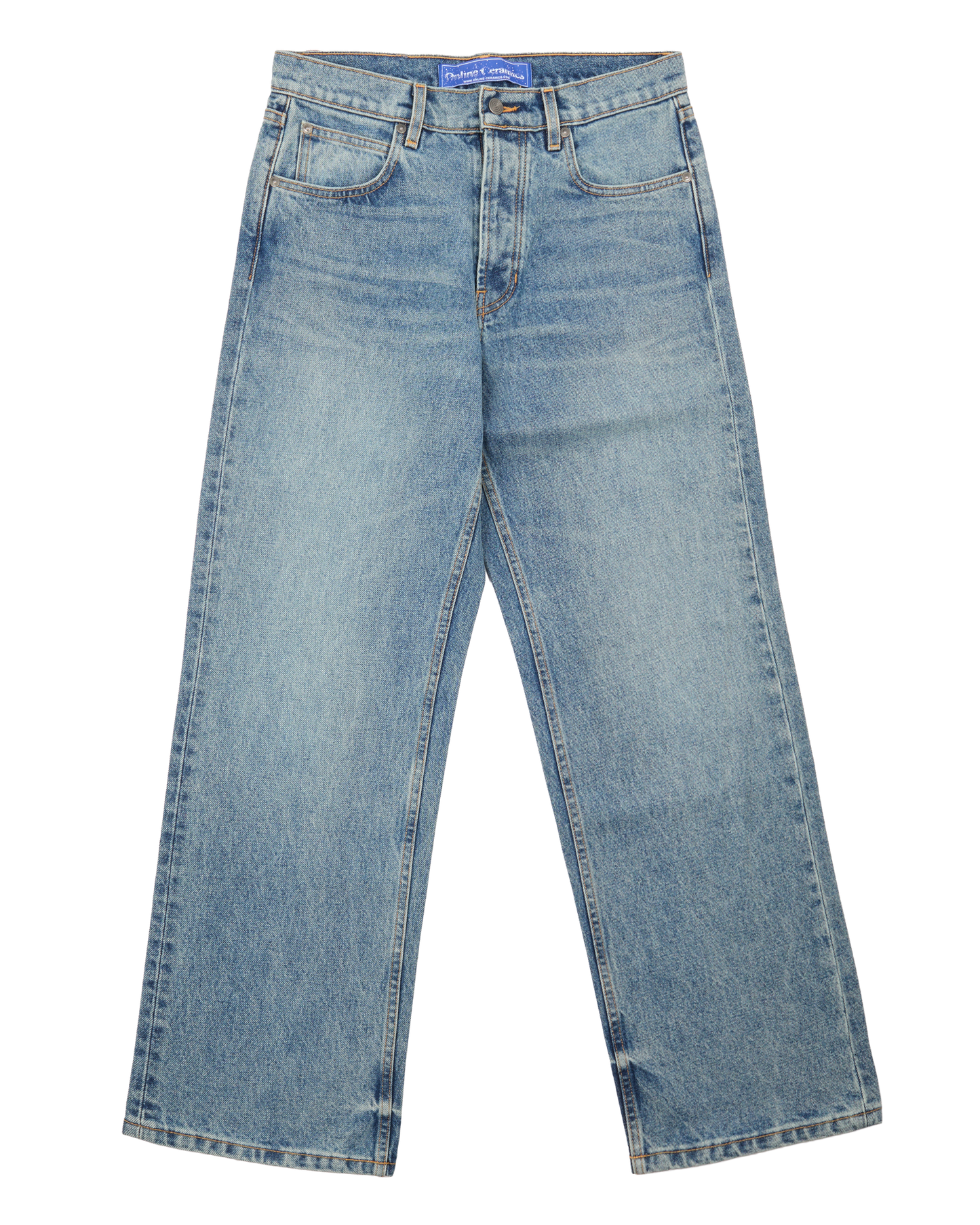 Relaxed Leg Jeans - Prairie Sky Blue