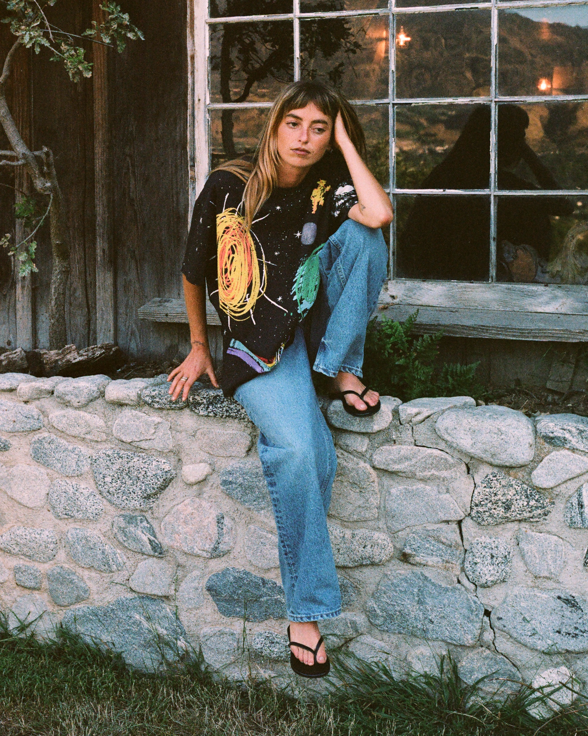 Relaxed Leg Jeans - Prairie Sky Blue