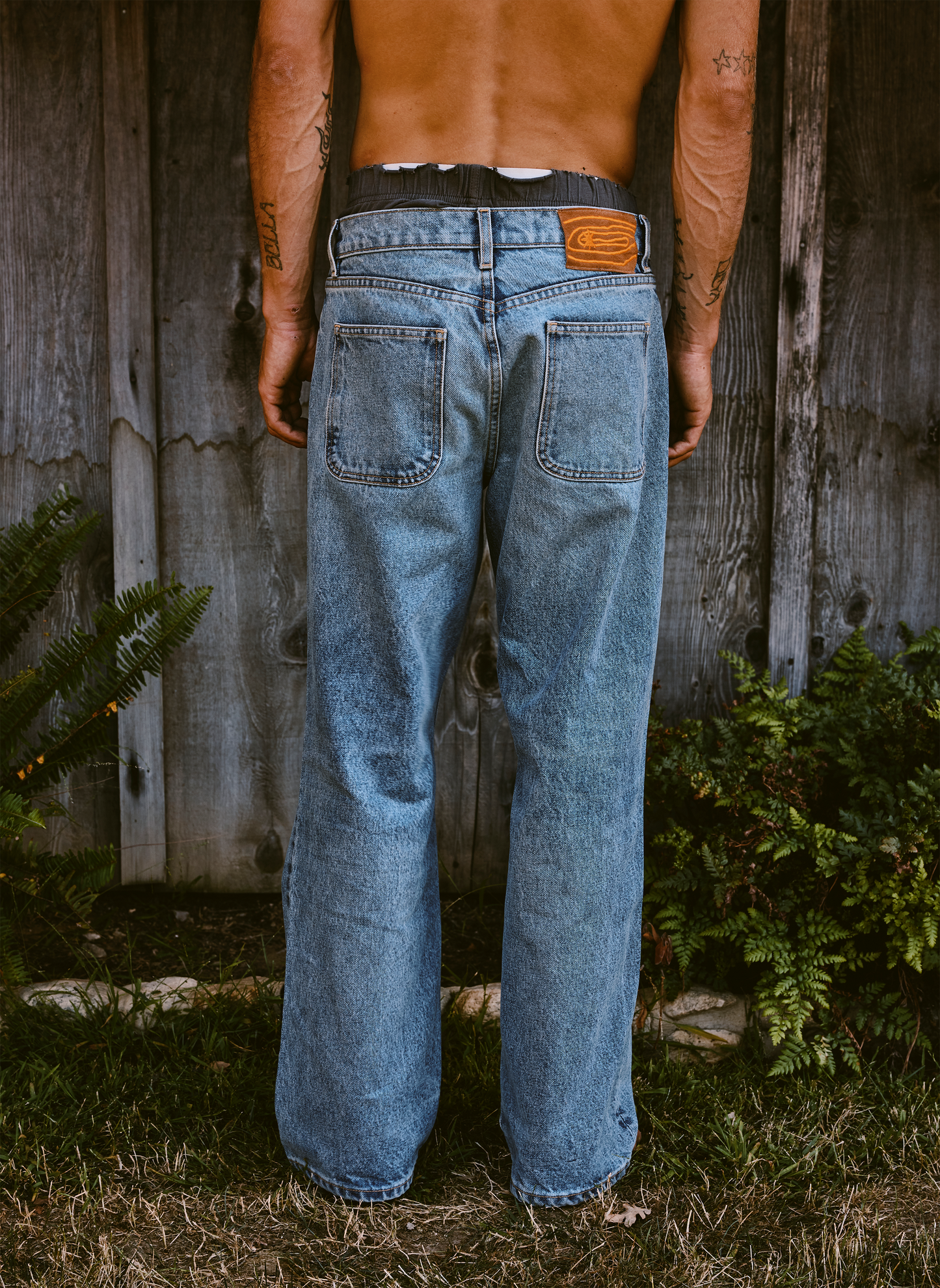 Relaxed Leg Jeans - Prairie Sky Blue