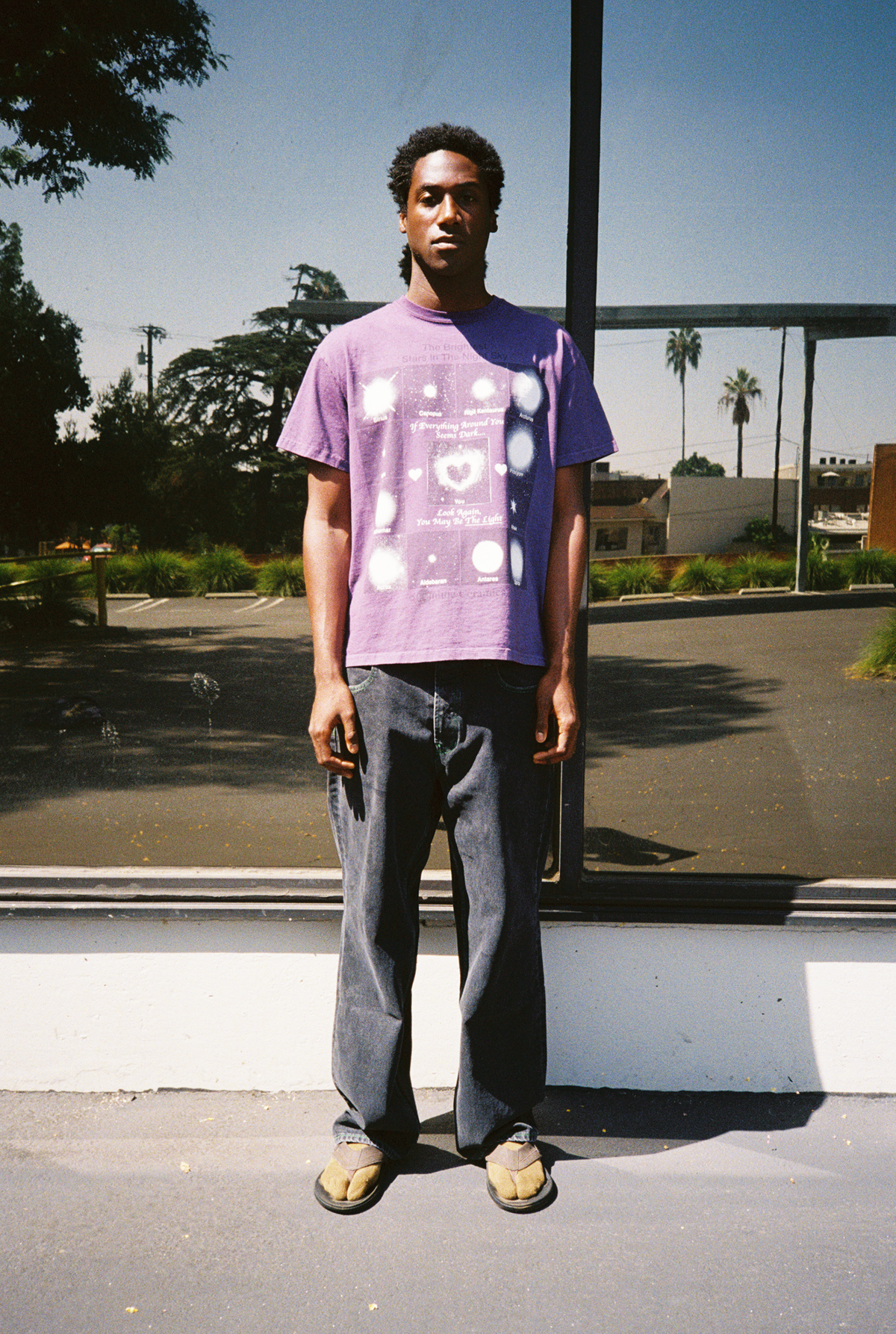 The Light - Purple Tee