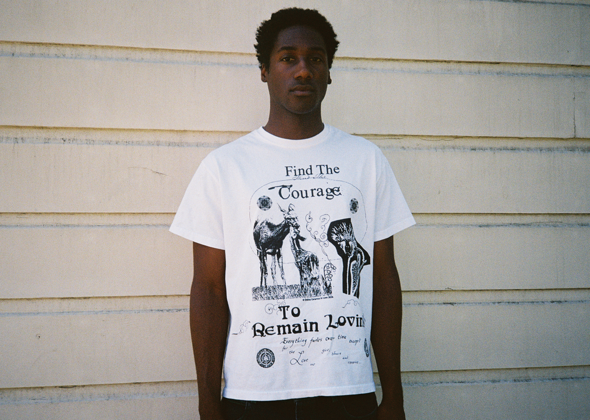 Courage - White Tee