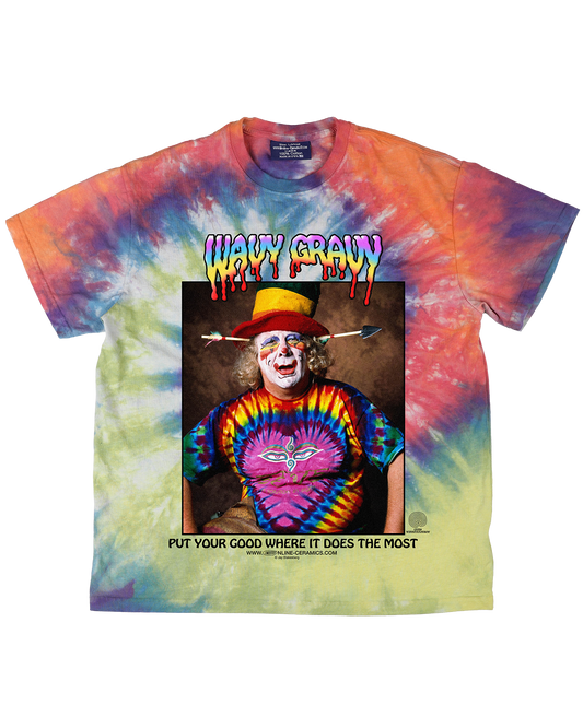 Wavy Gravy Portrait Tee - Dye Tee