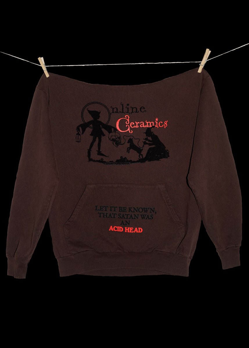 Satan Was An Acid Head (14 oz Hoodie)