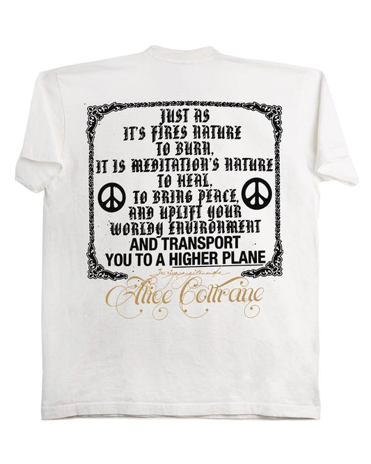 Alice Coltrane: Journey to Satchidananda - White Tee