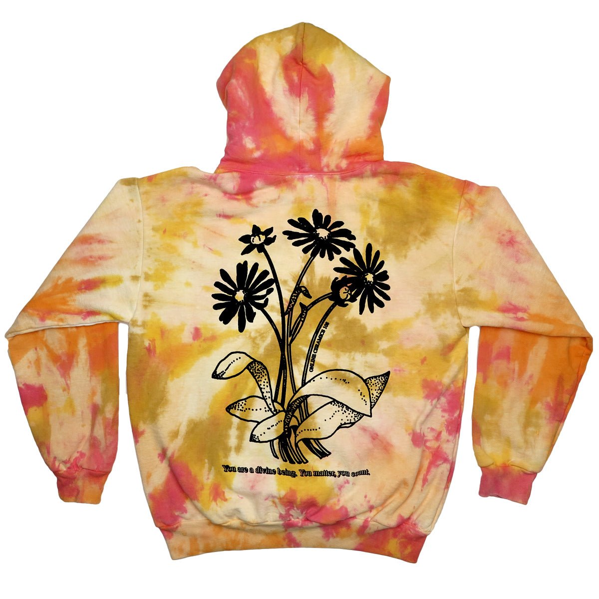 Bucky (14 oz heavy fleece) (embroidered) (hand dyed at our studio in LA)