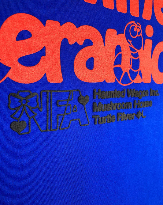 Apple Logo - Blue Tee