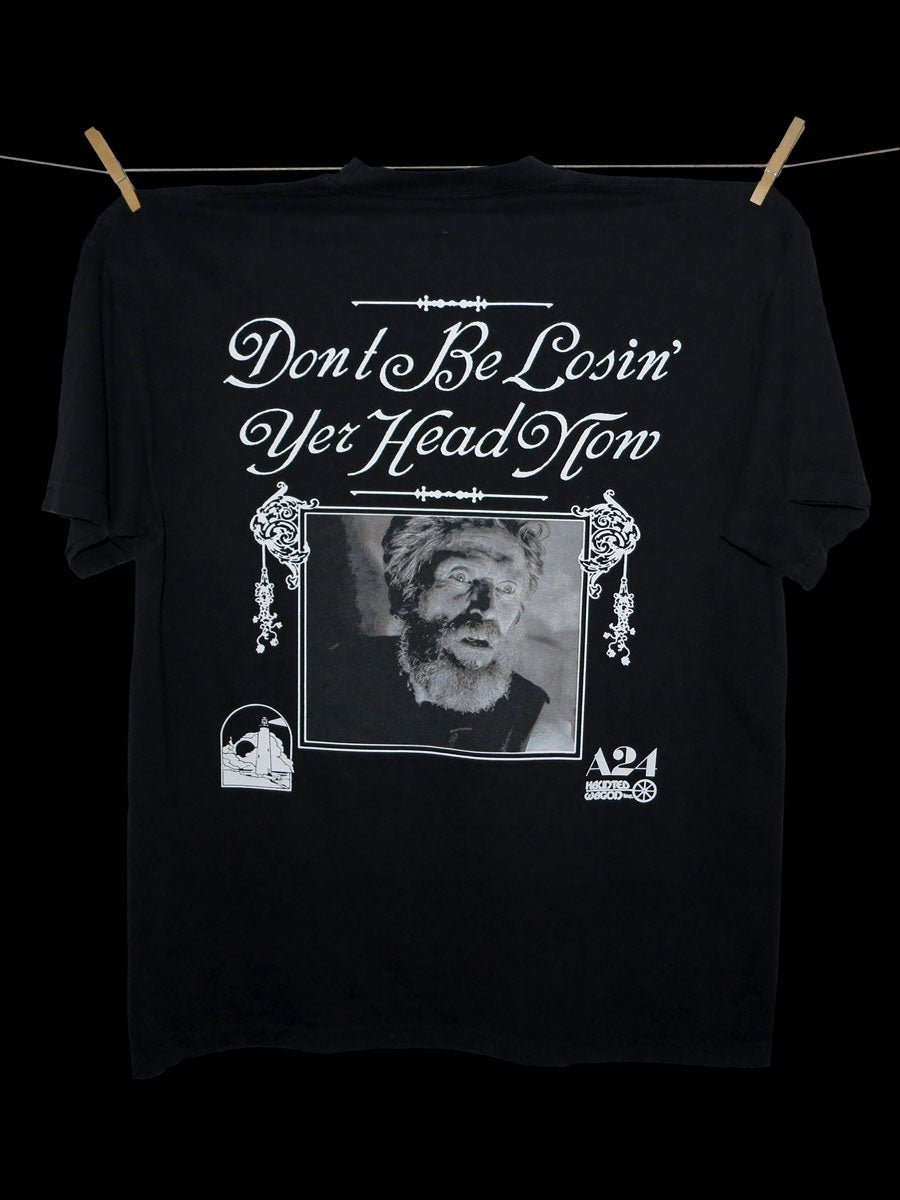 Keepin' Secrets Are Ye? Black Tee - Collaboration with A24 for The Lighthouse