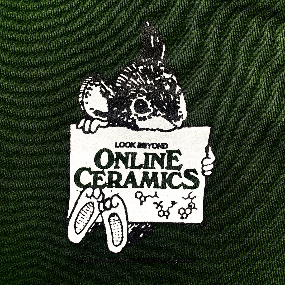 OC Mouse Logo (greener pastures)(14 oz heavy fleece)